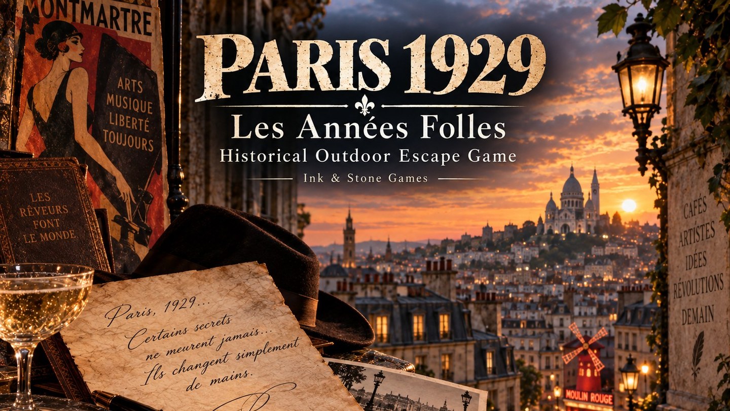 Paris 1929 The Impossible Film historical city game