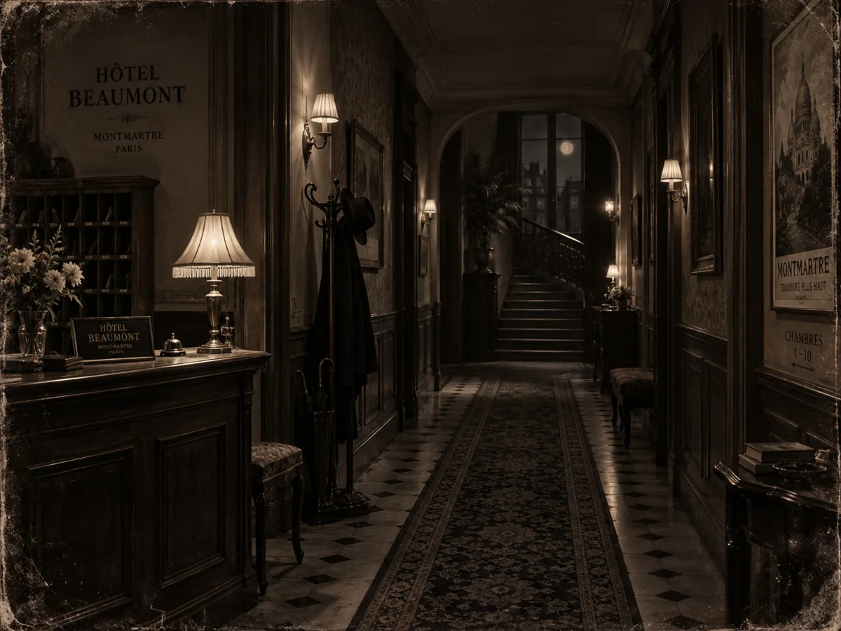 A cinematic mystery unfolds across Montmartre.