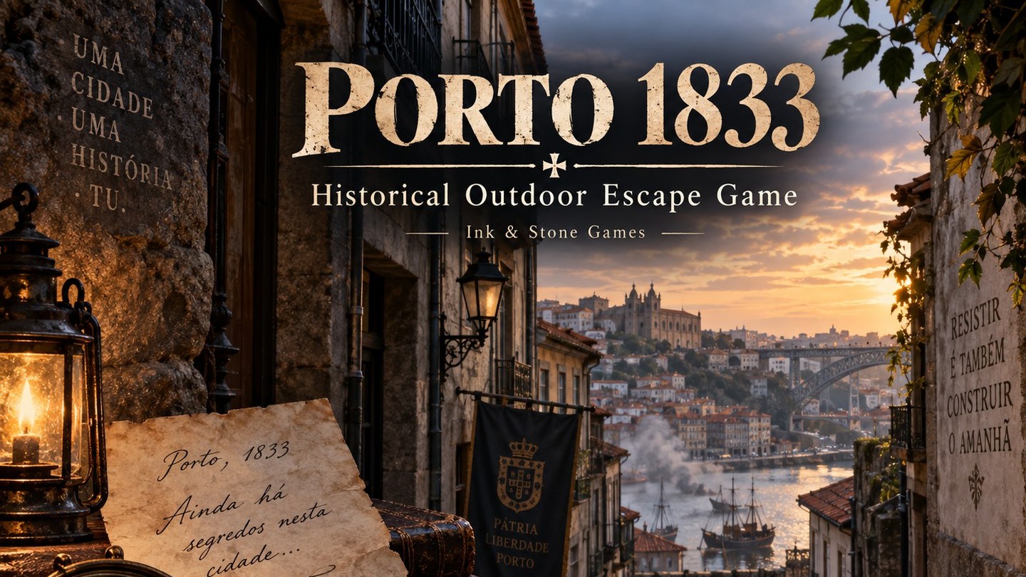 Porto 1833 historical outdoor escape game